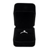 Image 7 : Tiffany & Co. Silver Diamond Solitaire Ring 4.5