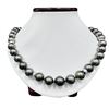 Image 1 : Pearl and Diamond Necklace - 14KT White Gold