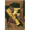 Image 1 : Juan Gris - Fruit Bowl, Glass And Newspaper