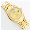 Image 3 : Rolex Mens 18K Yellow Gold Champagne Index Day Date President 36MM
