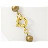 Image 3 : Chanel Gold-tone Beads CC Logo Necklace