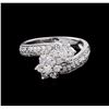 Image 2 : 0.76 ctw Diamond Ring - 14KT White Gold