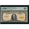 Image 1 : 1922 $10 Gold Certificate PMG 30