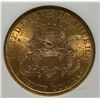 Image 2 : 1891-S $20 Liberty Head Double Eagle NGC MS61