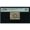 Image 1 : 5 Cent Second Issue Fractional PMG 55