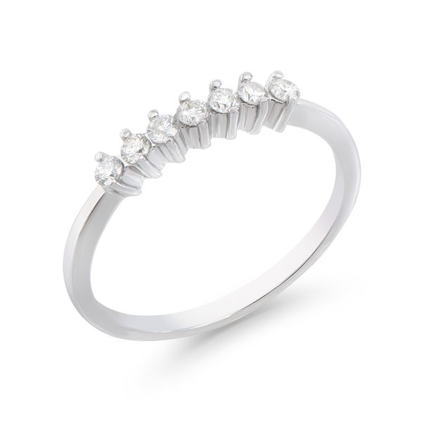 14KT White Gold 0.25ctw Diamond Ring