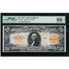 Image 1 : 1922 $20 Gold Certificate PMG 66EPQ
