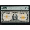 Image 1 : 1922 $10 Gold Certificate PMG 64EPQ