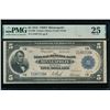 Image 1 : 1918 $5 Minneapolis FRBN PMG 25