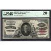 Image 1 : 1891 $20 Silver Certificate PMG 20