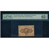 Image 1 : 5 Cent First Issue Fractional PMG 65EPQ
