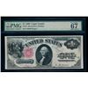 Image 1 : 1880 $1 Legal Tender Note PMG 67