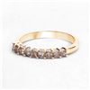 Image 4 : 14KT Yellow Gold 0.50ctw Champagne Diamond Ring