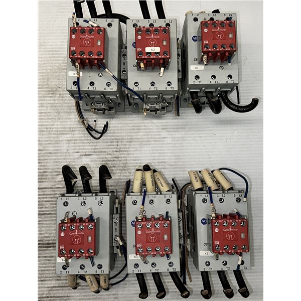 Lot of (6) Allen Bradley #100-C85*00 Series A Contactors