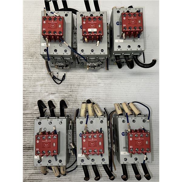 Lot of (6) Allen Bradley #100-C85*00 Series A Contactors