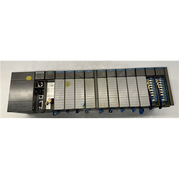 Allen Bradley #SLC 500 Power Supply w/SLC 500 13-Slot Rack & Modules