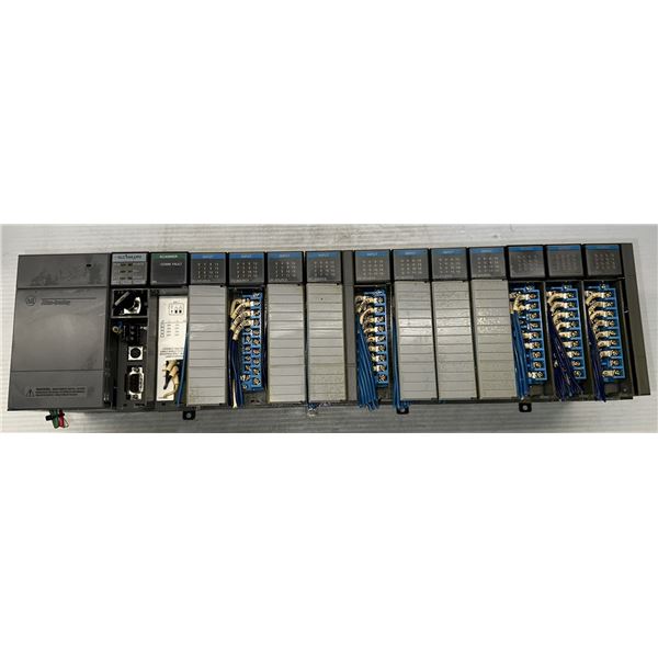 Allen Bradley #SLC 500 Power Supply w/SLC 500 13-Slot Rack & Modules