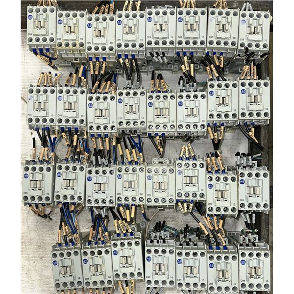 Lot of Allen Bradley #100-C09D*10 A Contactor Relays 24V Coils