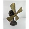 Antique General Electric Brass Blade Pancake Fan