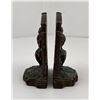 Image 3 : Antique Cast Iron Book Ends The Thinker