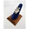 Image 1 : Zuni Indian Inlaid Sterling Silver Owl Ring