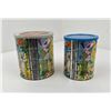 Image 3 : Folgers Coffee Jungle Animal Tin Coffee Cans