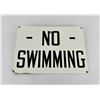 Image 1 : Antique No Swimming Sign
