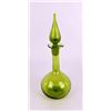 Image 2 : Blenko Glass Winslow Anderson Decanter 37 Olive