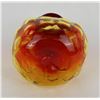 Image 4 : Blenko Glass 6037 Bubble Decanter Tangerine