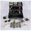 Image 1 : Vintage Fishing Tackle Box and Contents