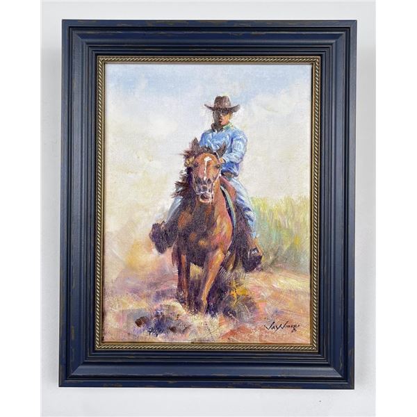 Jay Jung Cowboy Painting