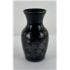 Image 1 : L.E. Smith Amethyst Black Glass Vase