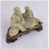 Image 2 : Antique Chinese Soapstone Carving Louhan