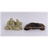 Image 5 : Antique Chinese Soapstone Carving Louhan