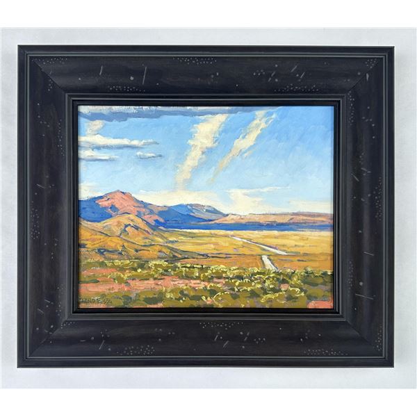 Taylor Lynde Montana Oil Painting