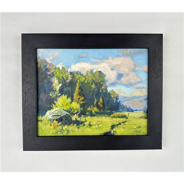 Taylor Lynde Montana Oil Painting