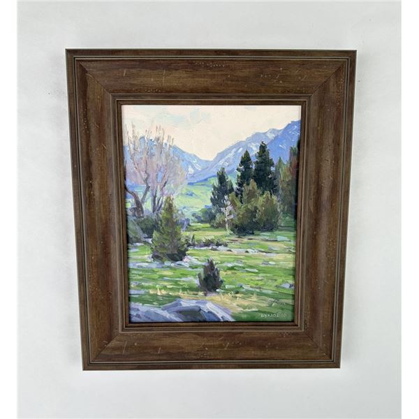 Taylor Lynde Montana Oil Painting