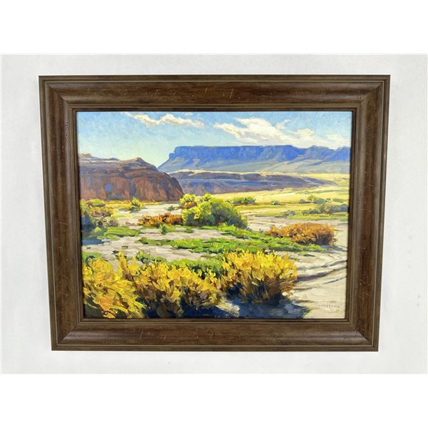 Taylor Lynde Montana Oil Painting