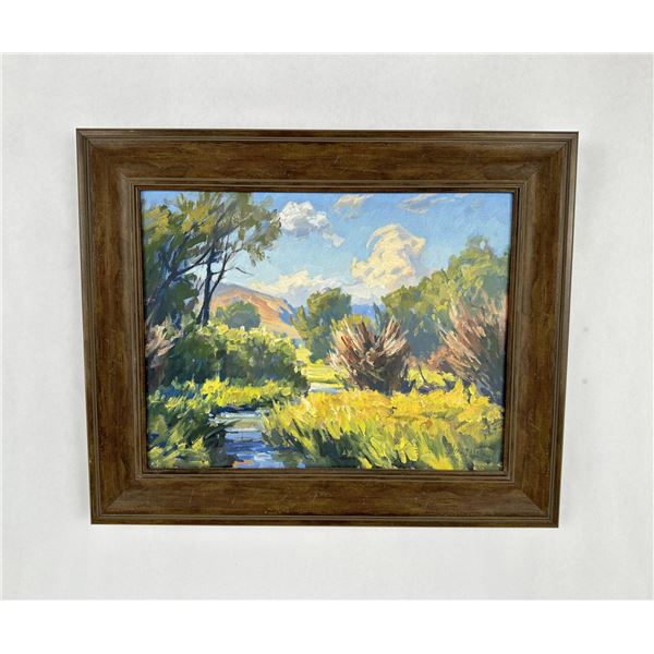 Taylor Lynde Montana Oil Painting