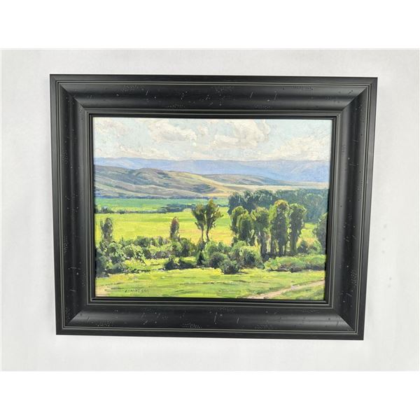 Taylor Lynde Montana Oil Painting