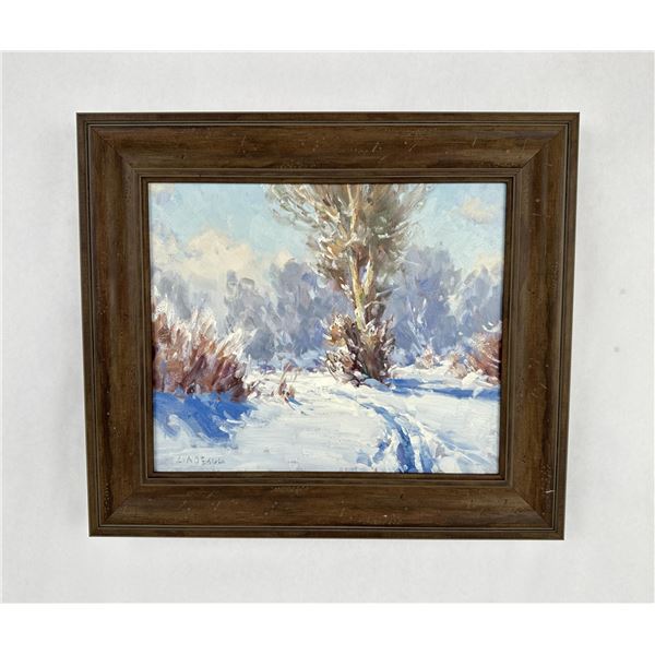 Taylor Lynde Montana Oil Painting