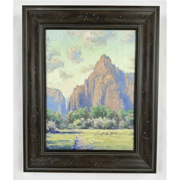 Taylor Lynde Montana Oil Painting