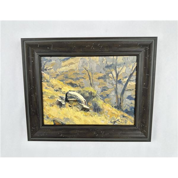 Taylor Lynde Montana Oil Painting