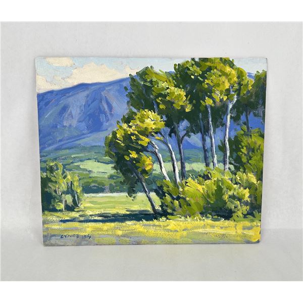 Taylor Lynde Montana Oil Painting