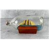 Image 5 : Folk Art Ship in a Bottle Model