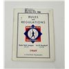 Image 1 : 1969 Babe Ruth Baseball Rules and Regulations