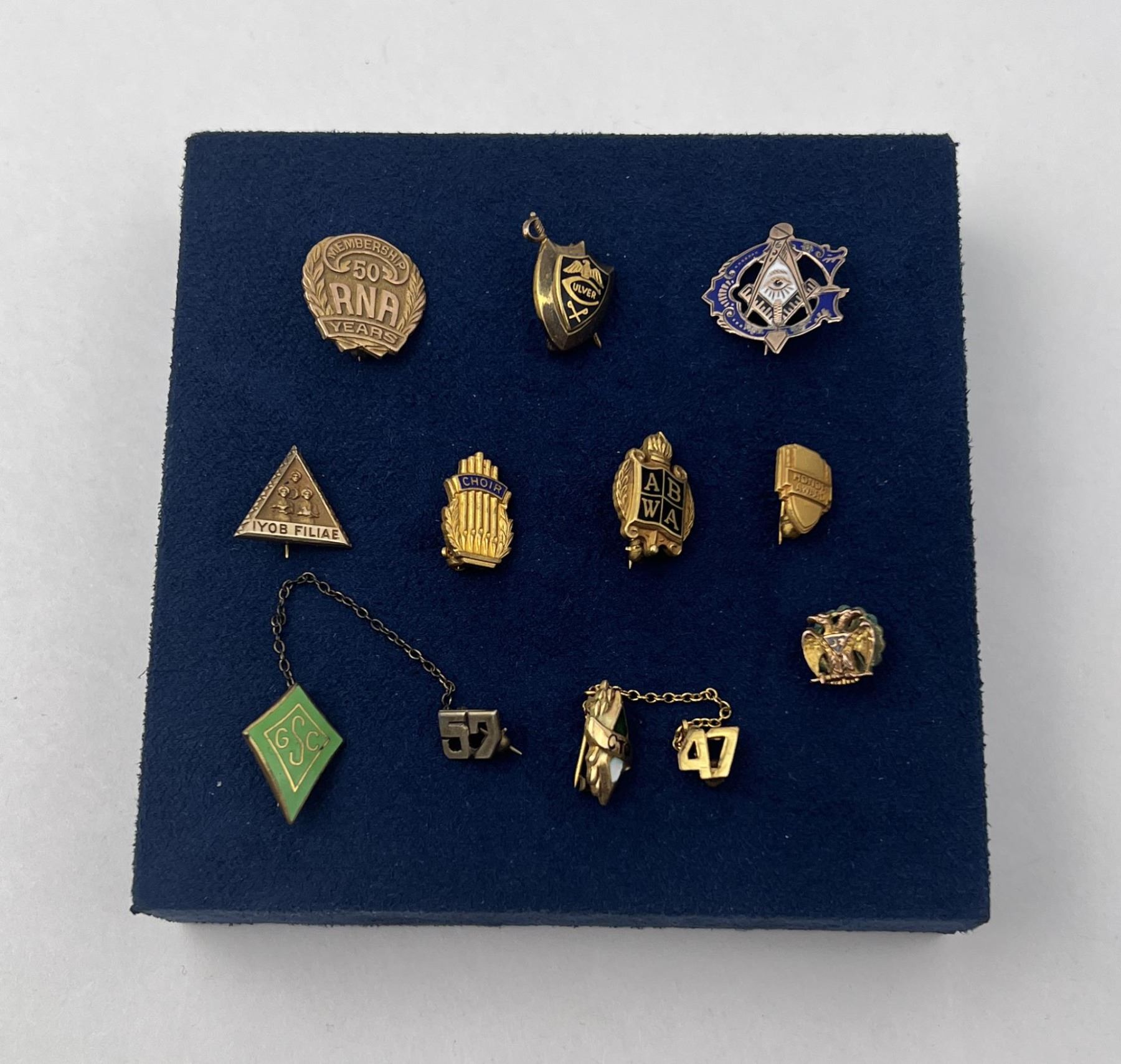 Organization Pin Collection of Fraternal Organization Pins