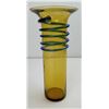 Image 1 : Mid Century Blenko Art Glass Vase