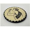 Image 3 : Art Deco Flapper Celluloid Pocket Mirror