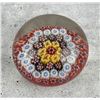 Image 1 : Millefiori Glass Paperweight